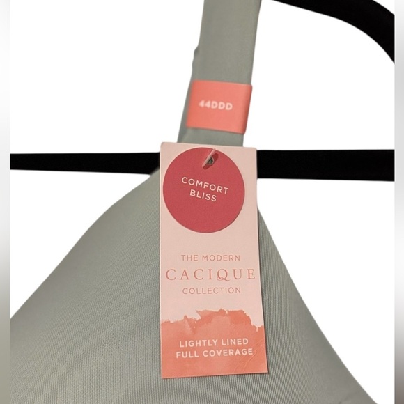 NWT Cacique Comfort Bliss Lightly Lined Full Coverage Bra - Picture 3 of 5